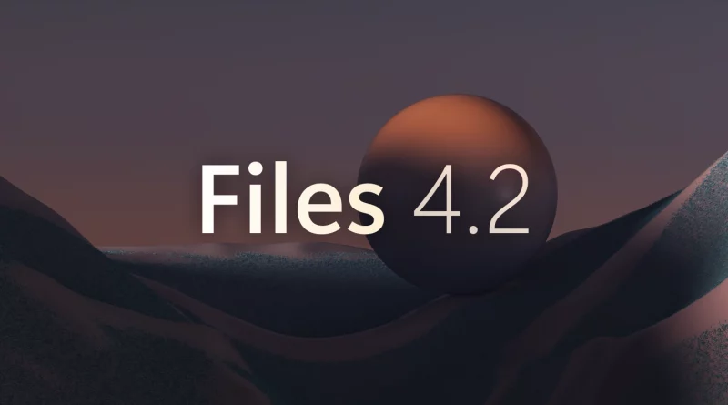Files app v4.2 update artwork