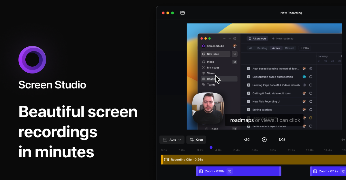 Screen Studio first look: why Mac creators keep reaching for it for polished demos